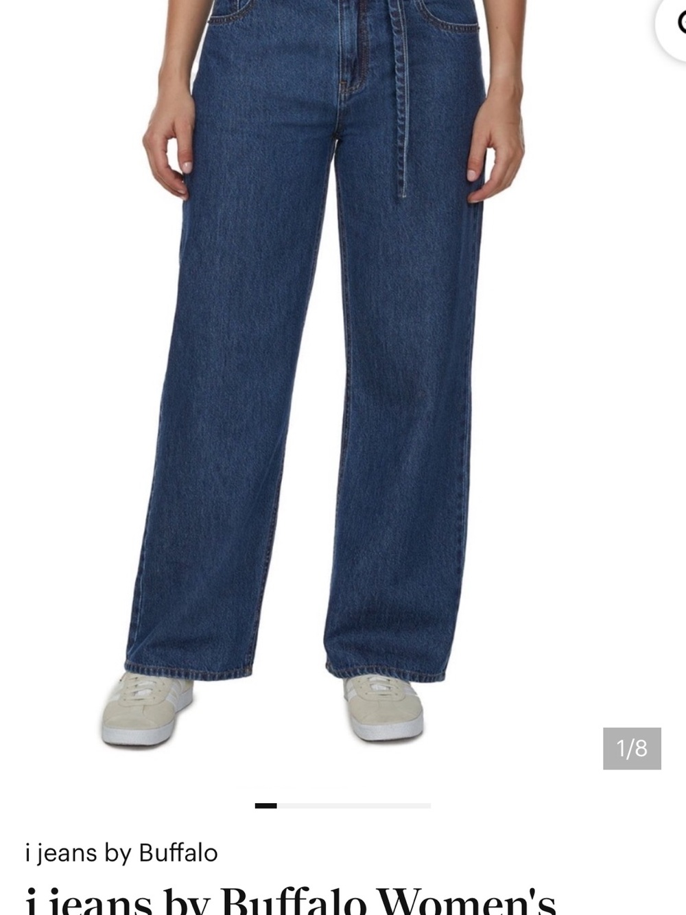 i jeans by Buffalo Straight Leg Jeans in Dark Blue